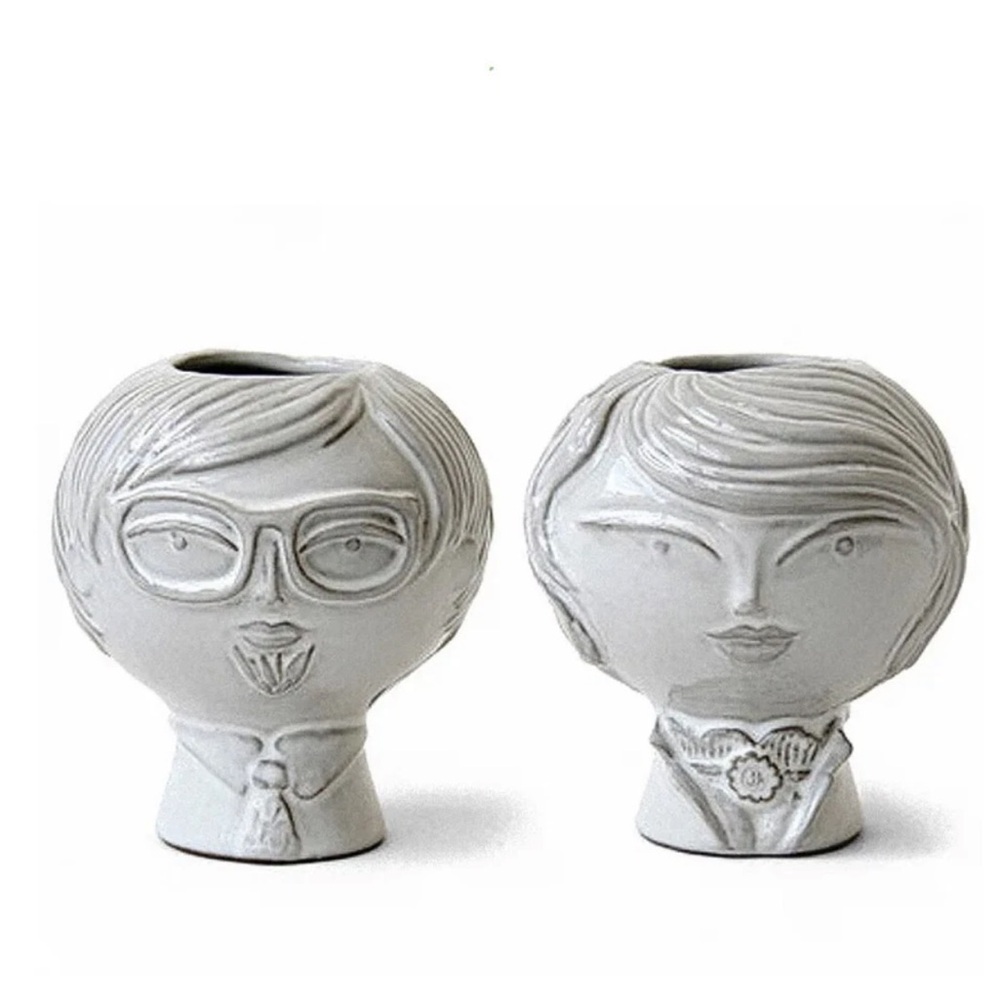 Retired Jonathan Adler Double Sided Vase